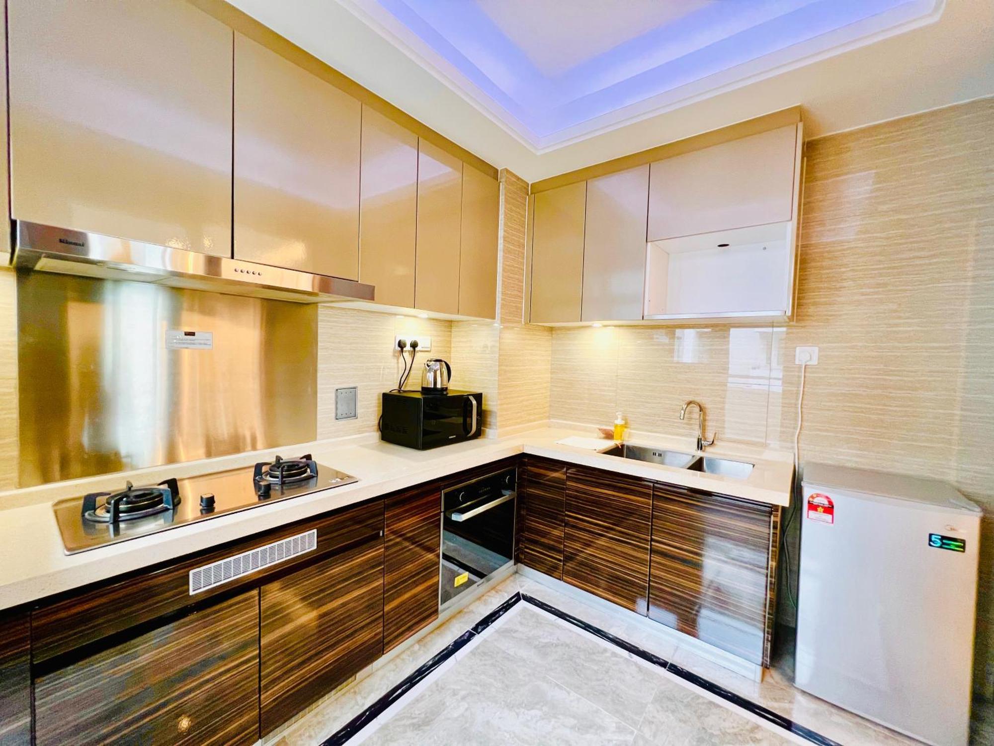R&F Princess Cove By Homefort Suites Johor Bahru Szoba fotó